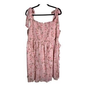 Arula Pink Floral Dress